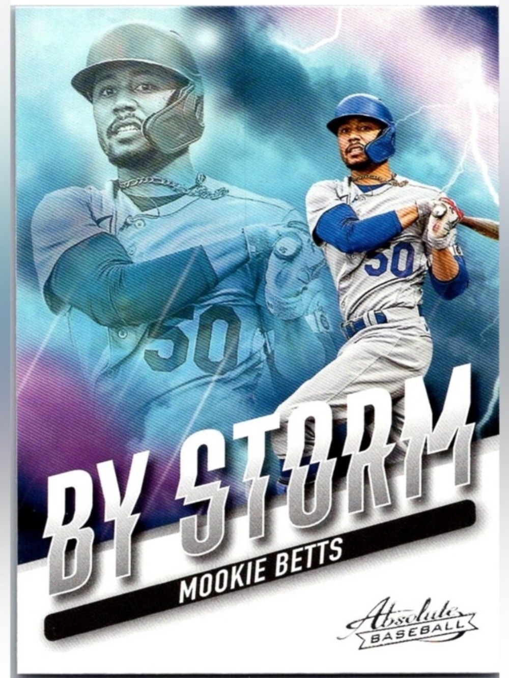 Mookie Betts 2022 Panini Los Angelas Dodgers Insert Baseball Card